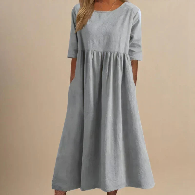 Charlotte – Women Casual Midi Dress - Image 8