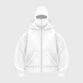 Hoodie Męski z Balaklawą – Wygodny Krój z Kieszeniami | N&W - 4
