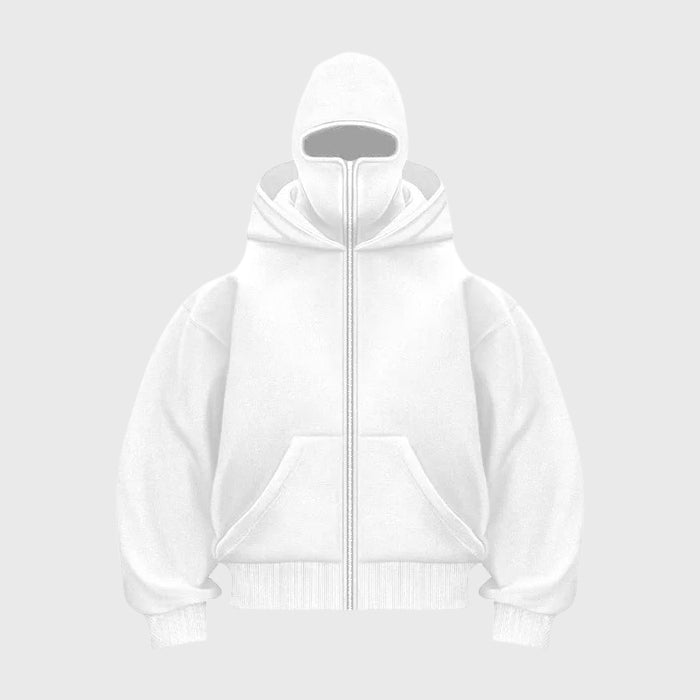 Hoodie Męski z Balaklawą – Wygodny Krój z Kieszeniami | N&W - 4