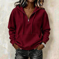 Hoodie Damski z Kapturem i Zapięciem | N&W - 7