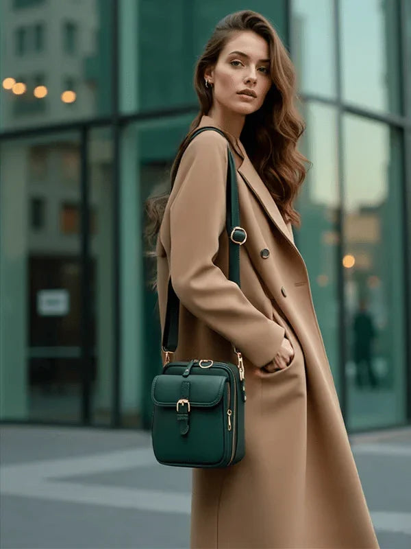 Torebka damska crossbody z regulowanym paskiem i praktycznym zapięciem | N&W - 1