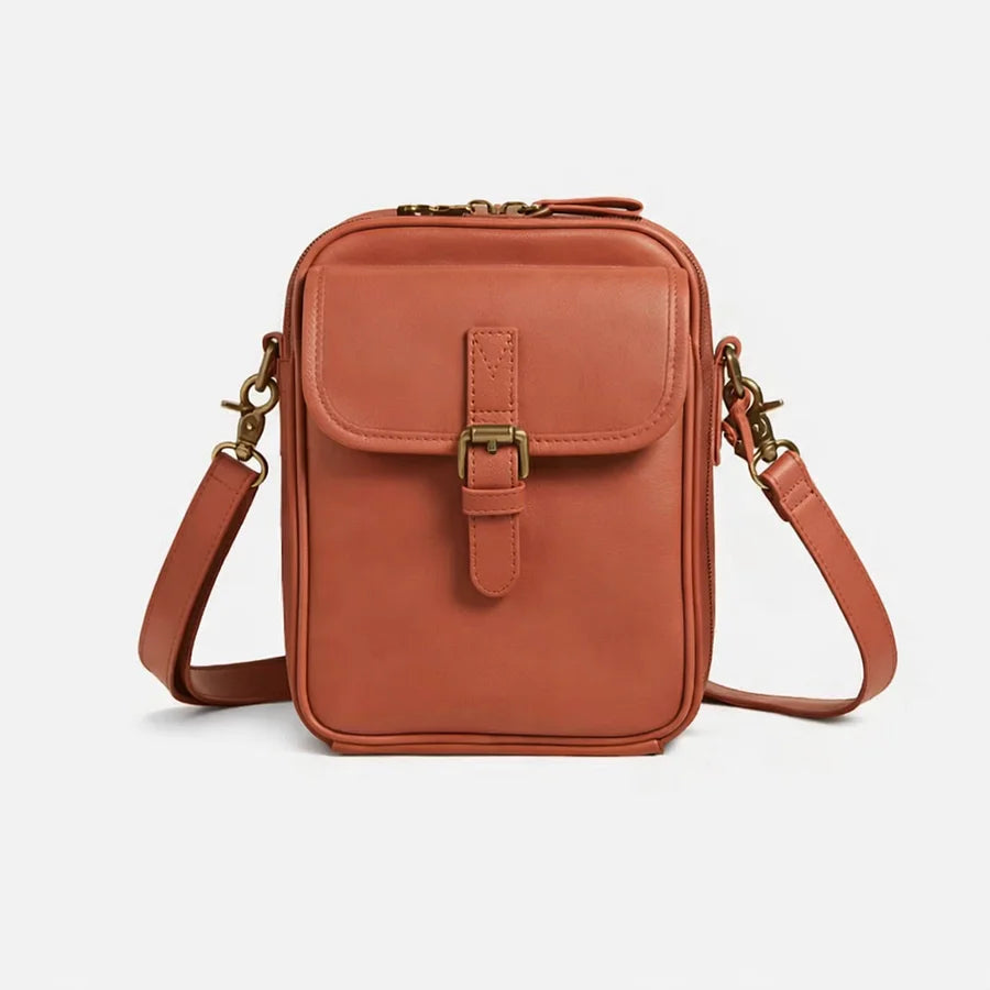 Torebka damska crossbody z regulowanym paskiem i praktycznym zapięciem | N&W - 2