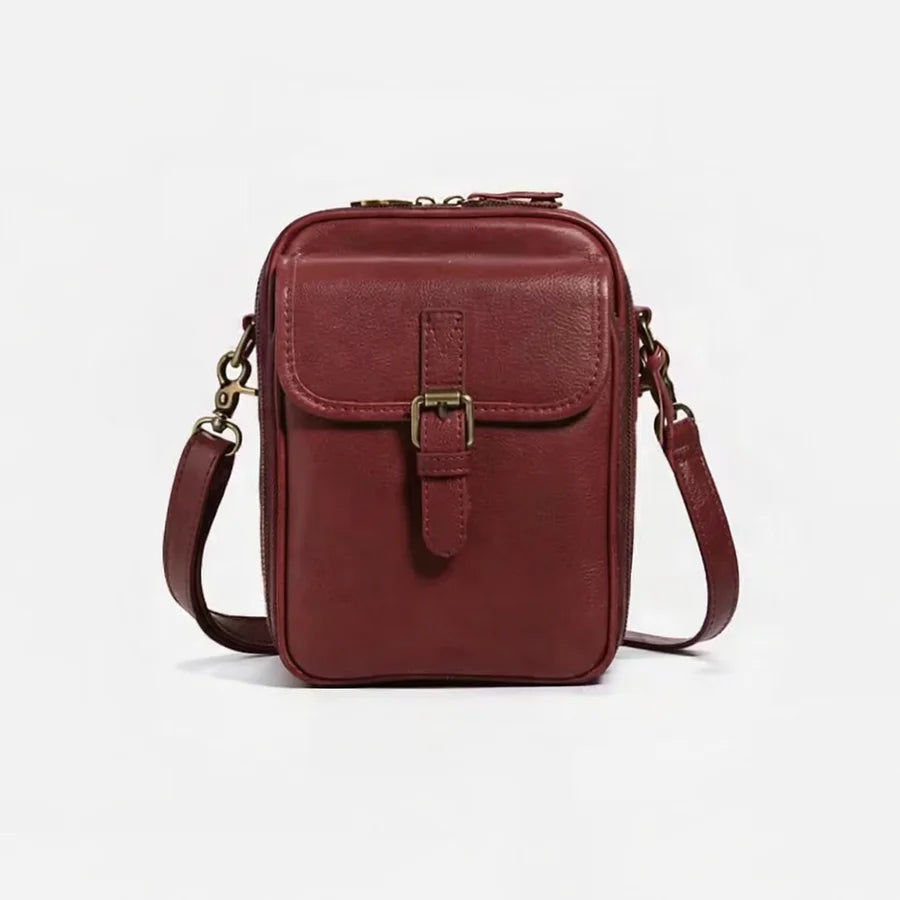 Torebka damska crossbody z regulowanym paskiem i praktycznym zapięciem | N&W - 4