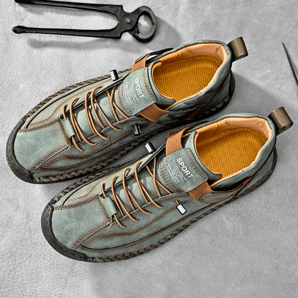 Męskie Buty Casual z wygodnym zapięciem na rzep i sportowym fasonem | N&W - 6