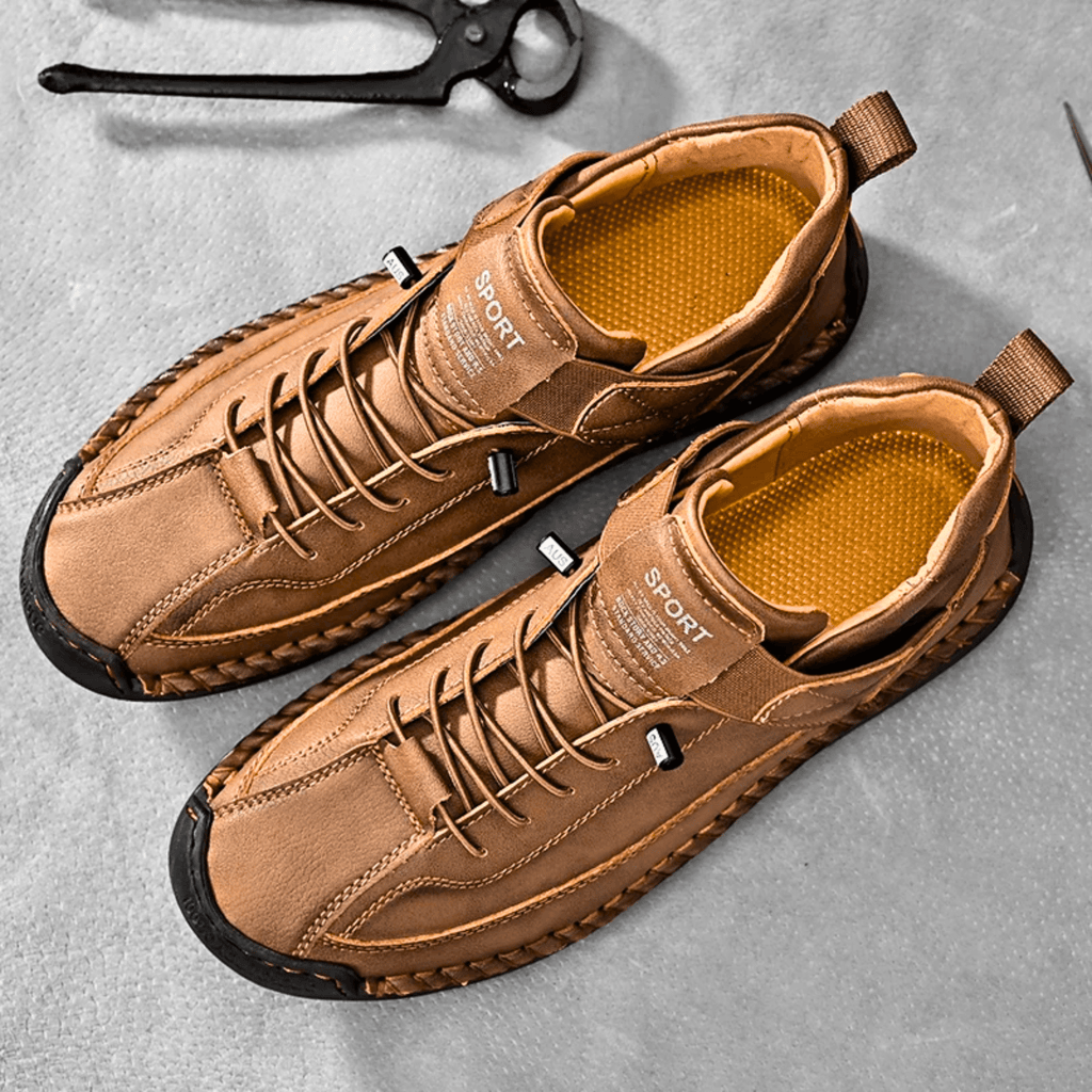 Męskie Buty Casual z wygodnym zapięciem na rzep i sportowym fasonem | N&W - 8