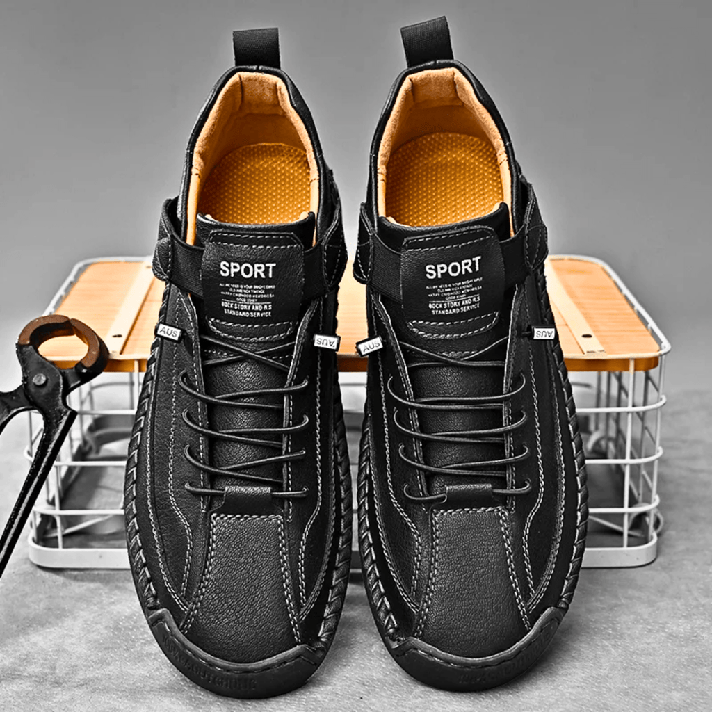 Męskie Buty Casual z wygodnym zapięciem na rzep i sportowym fasonem | N&W - 9