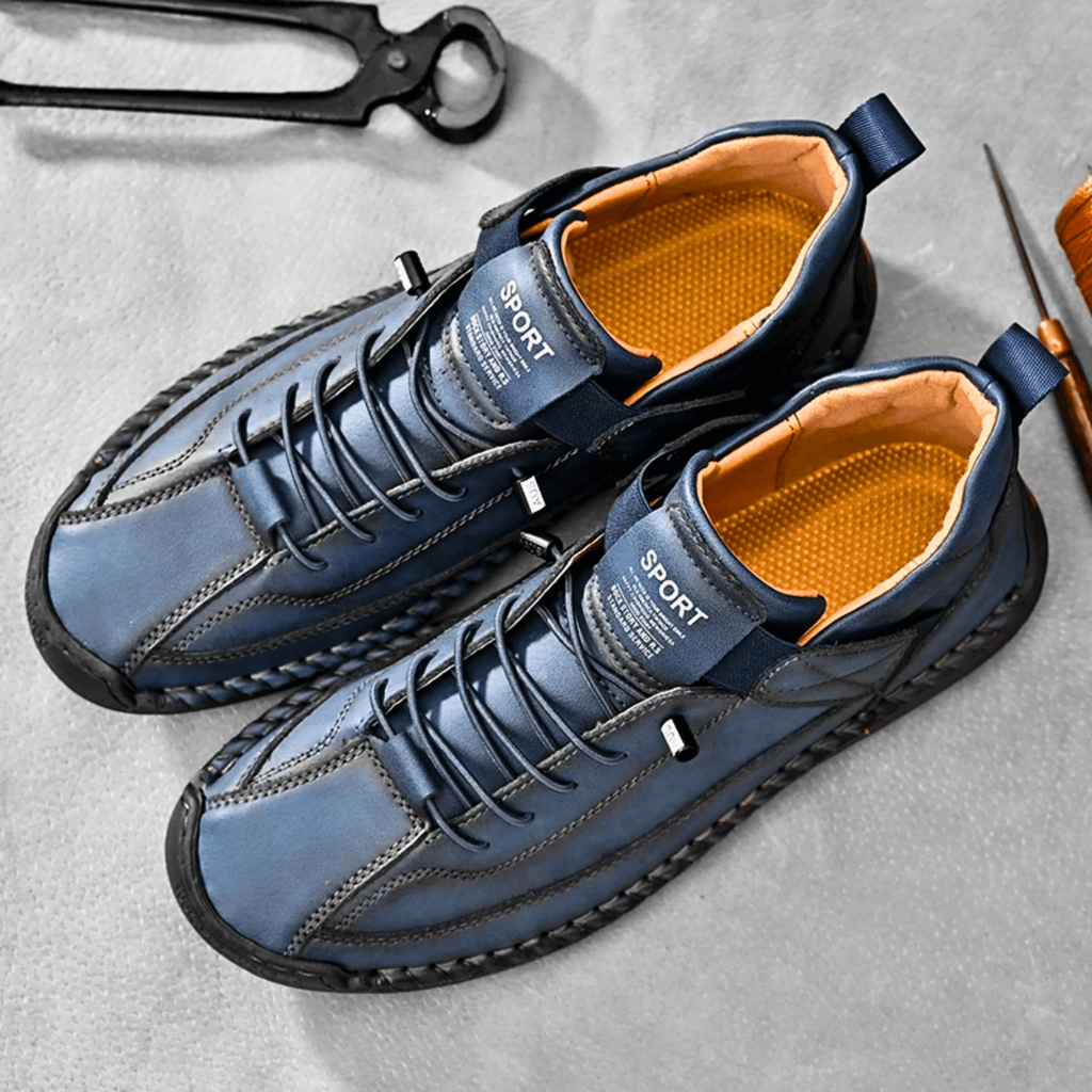 Męskie Buty Casual z wygodnym zapięciem na rzep i sportowym fasonem | N&W - 12