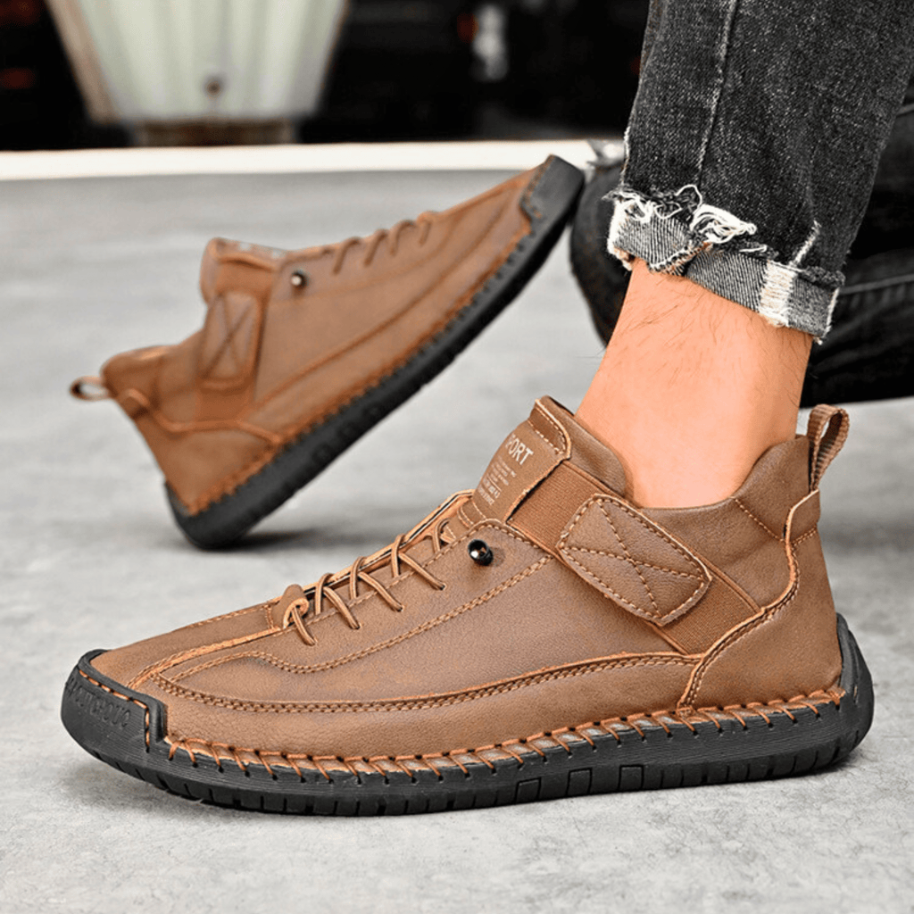 Męskie Buty Casual z wygodnym zapięciem na rzep i sportowym fasonem | N&W - 20