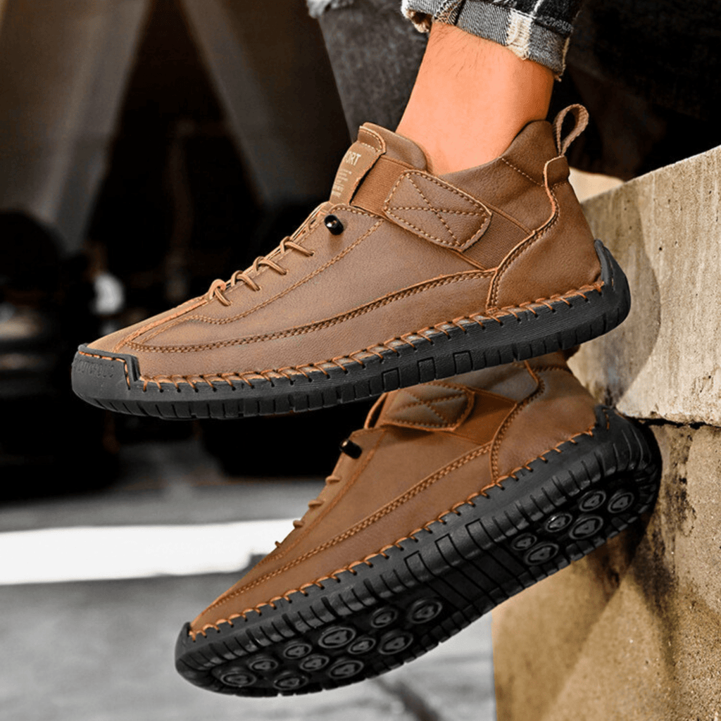 Męskie Buty Casual z wygodnym zapięciem na rzep i sportowym fasonem | N&W - 21
