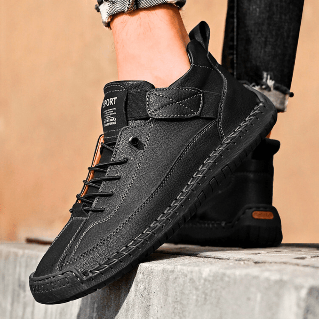 Męskie Buty Casual z wygodnym zapięciem na rzep i sportowym fasonem | N&W - 23
