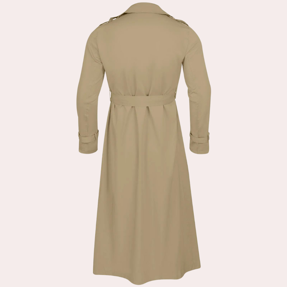 Męski Trenchcoat – Elegancki Krój z Paseczkiem | N&W - 3