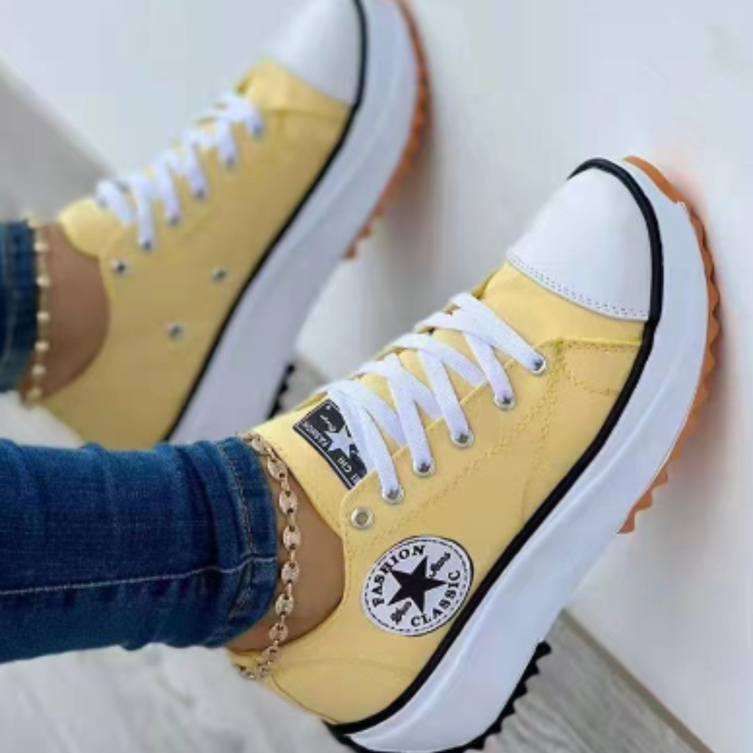 Sneakersy damskie z podświetlaną podeszwą i wygodnym krojem | N&W - 3