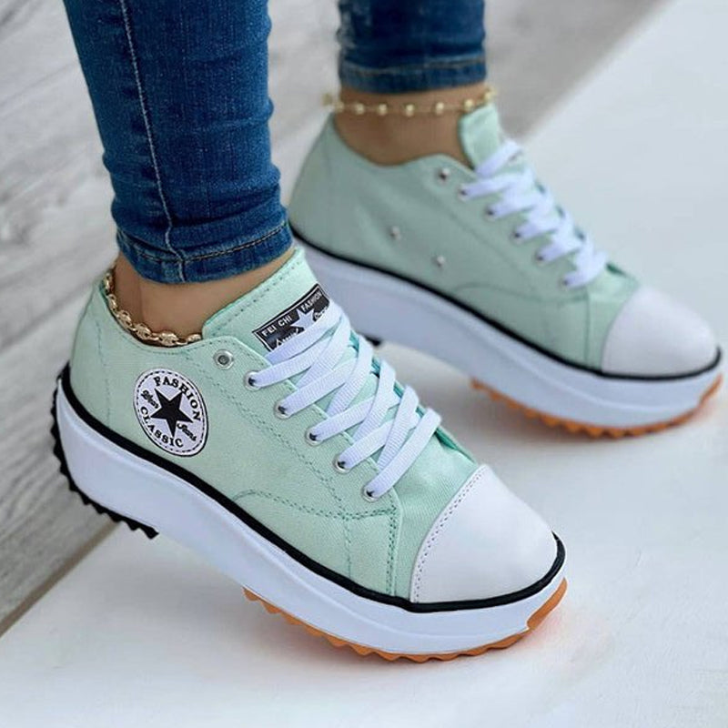 Sneakersy damskie z podświetlaną podeszwą i wygodnym krojem | N&W - 6