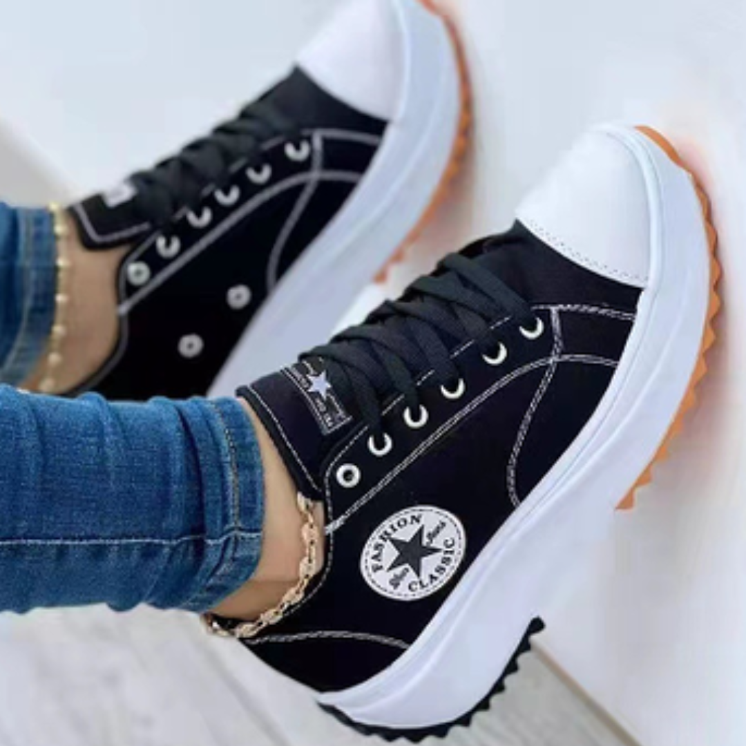 Sneakersy damskie z podświetlaną podeszwą i wygodnym krojem | N&W - 7
