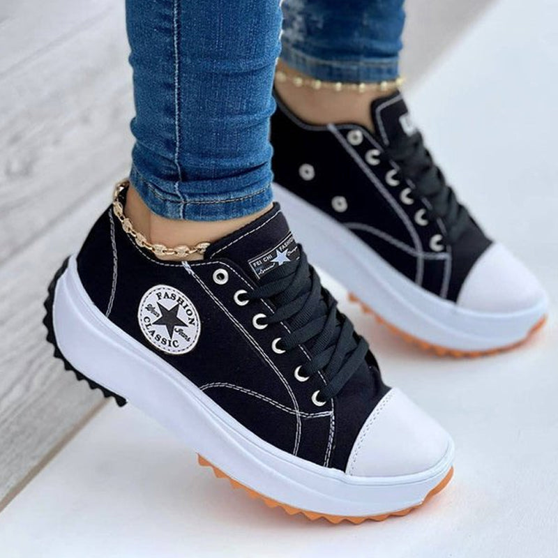 Sneakersy damskie z podświetlaną podeszwą i wygodnym krojem | N&W - 8