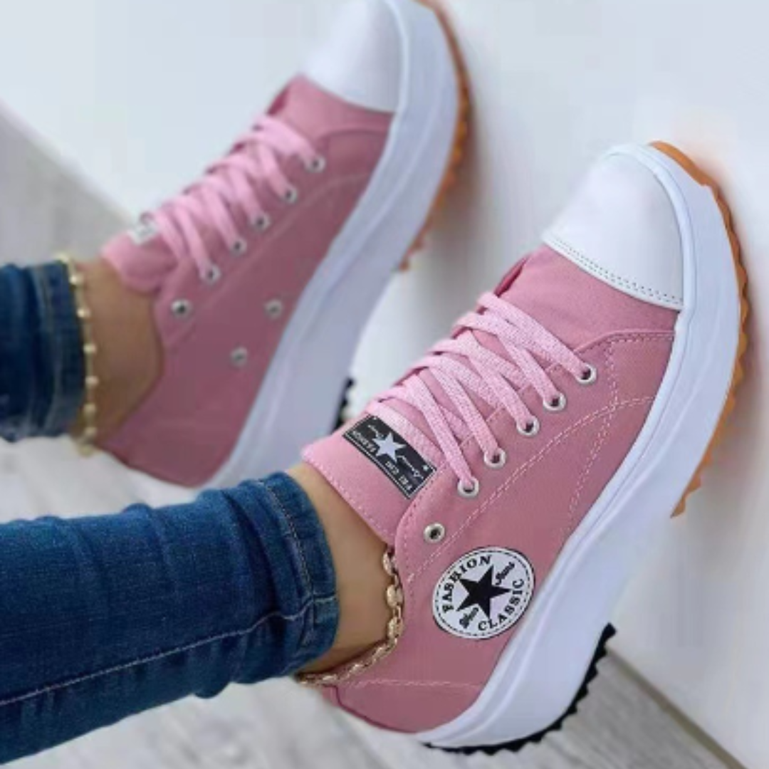 Sneakersy damskie z podświetlaną podeszwą i wygodnym krojem | N&W - 9