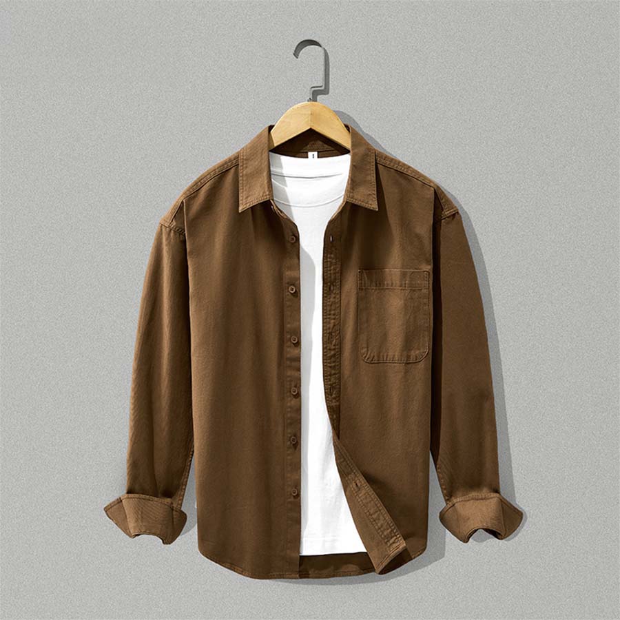 Koszula męska Button-Down z kieszonką | N&W - 5