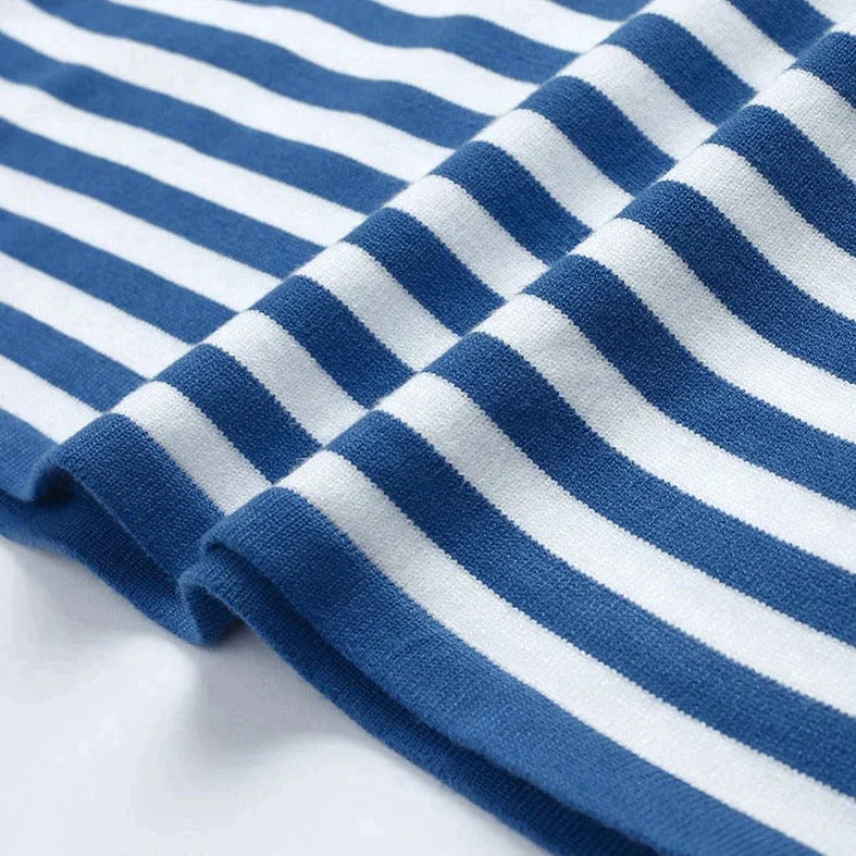 Pullover damski o luźnym kroju z długim rękawem | N&W - 5