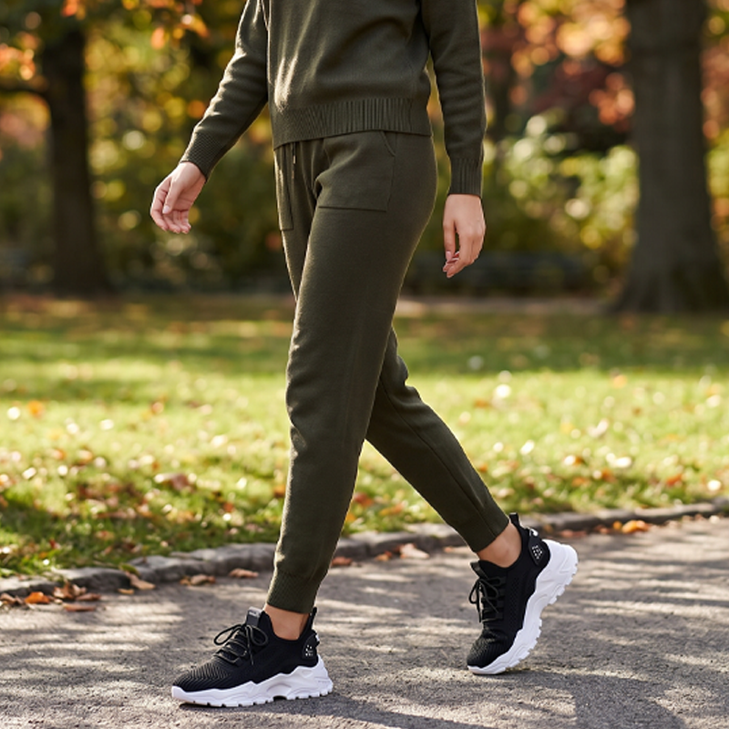 Sneakersy damskie z wygodnym krojem i lekką podeszwą | N&W - 1