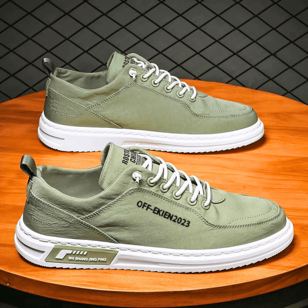 Sneakersy Męskie z Komfortowym Fasonem i Wyrazistym Detalem | N&W - 4 - Nowa-aura