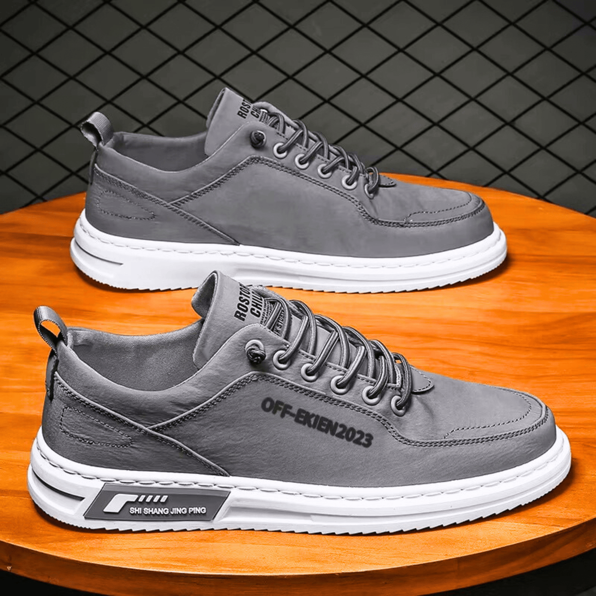 Sneakersy Męskie z Komfortowym Fasonem i Wyrazistym Detalem | N&W - 6 - Nowa-aura