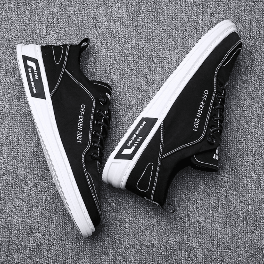 Sneakersy Męskie z Komfortowym Fasonem i Wyrazistym Detalem | N&W - 10 - Nowa-aura