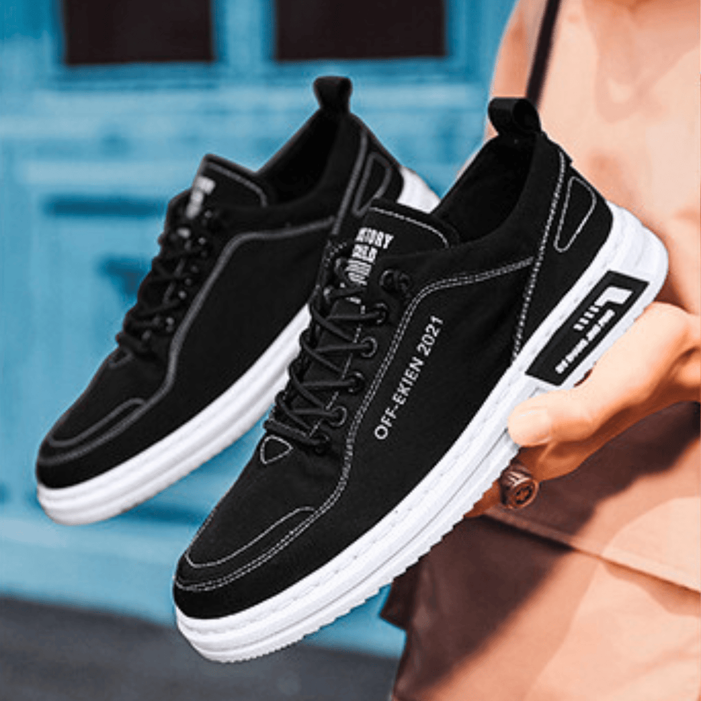 Sneakersy Męskie z Komfortowym Fasonem i Wyrazistym Detalem | N&W - 16 - Nowa-aura