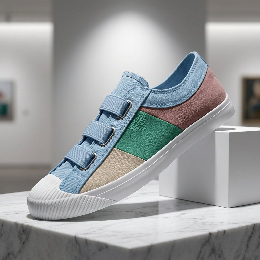 Sneakersy męskie z praktycznymi zapięciami i nowoczesnym krojem | N&W - 10 - Nowa-aura