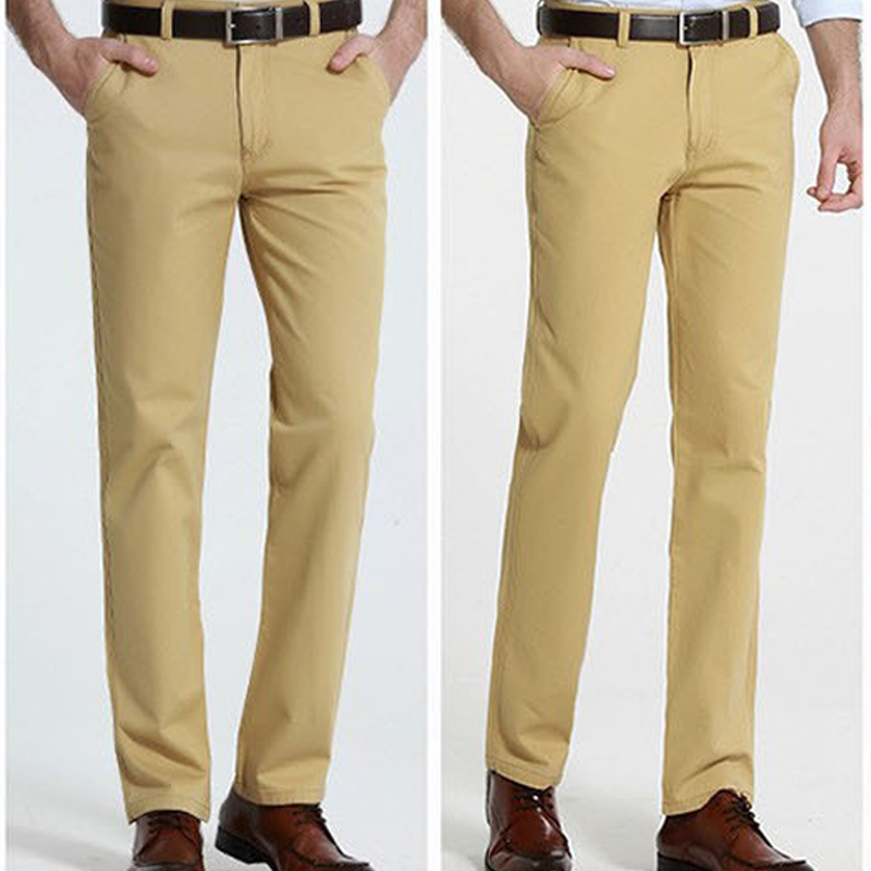 Spodnie Męskie Slim Fit z Klasycznym Wykończeniem | N&W - 3 - Nowa-aura