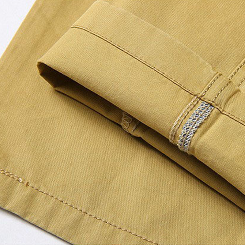 Spodnie Męskie Slim Fit z Klasycznym Wykończeniem | N&W - 6 - Nowa-aura