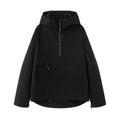 Kurtka Damska Oversize z Kapturem i Kieszenią | K&M - 1 - Krawczykmoda