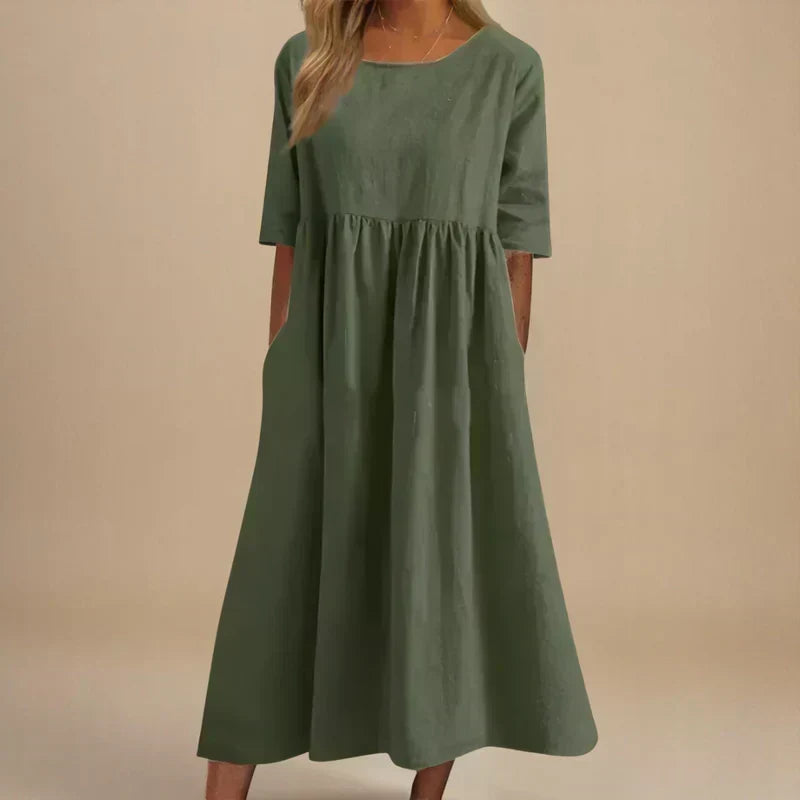 Charlotte – Women Casual Midi Dress - Image 4