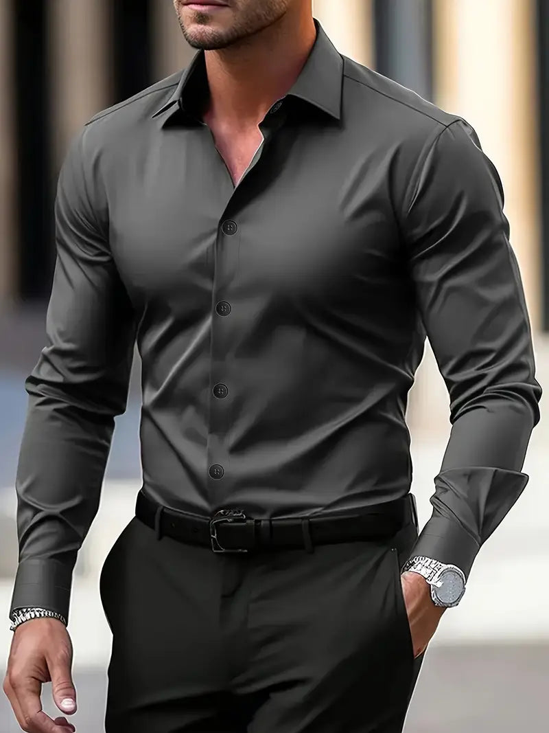 Adrián – Elegancka Koszula Męska Slim Fit