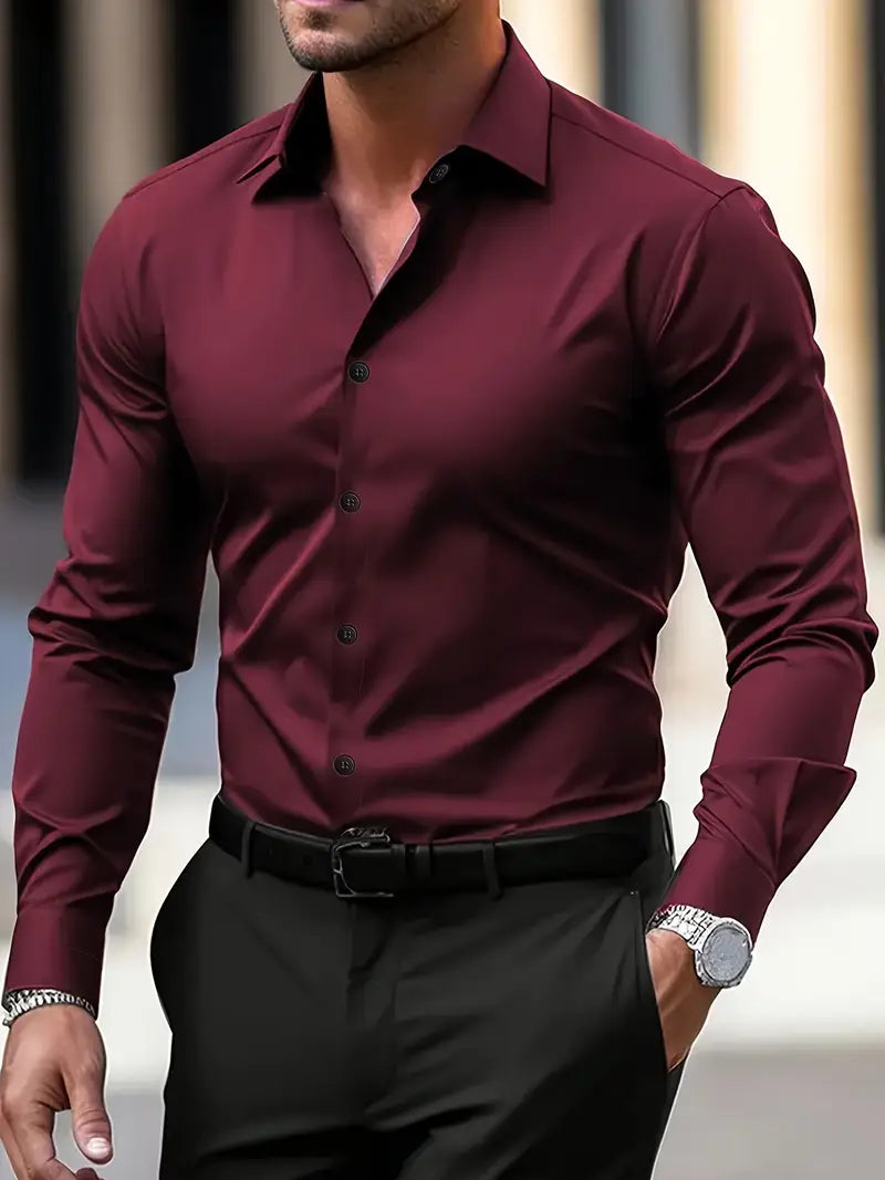 Adrián – Elegancka Koszula Męska Slim Fit