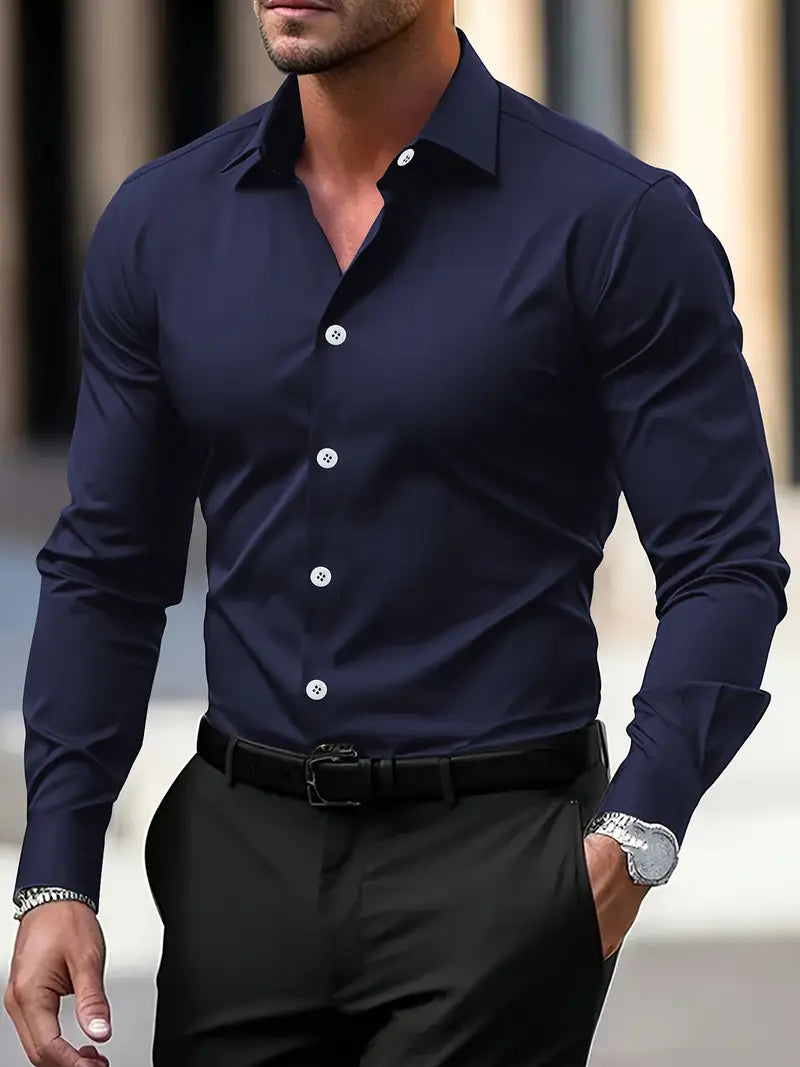 Adrián – Elegancka Koszula Męska Slim Fit
