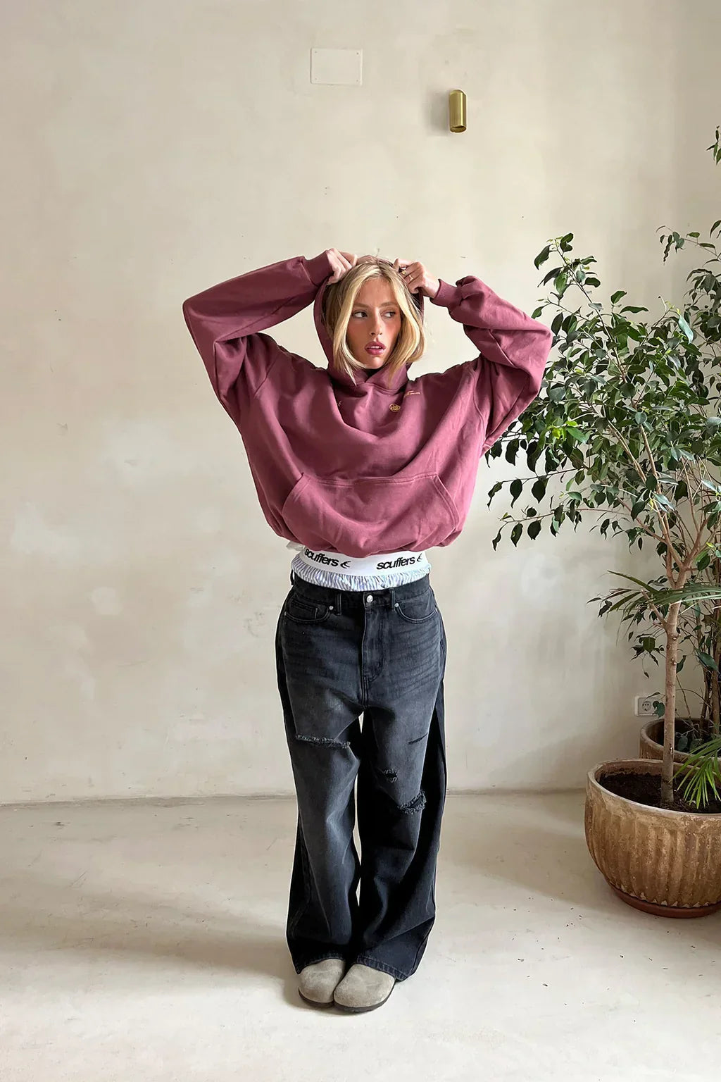 Marek – Oversize Bluza z Kapturem Streetwear Męska